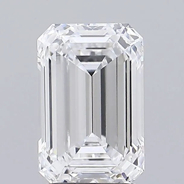 2.19ct Emerald Lab Grown Diamond (Colour D, Clarity VVS1, IGI Certified)