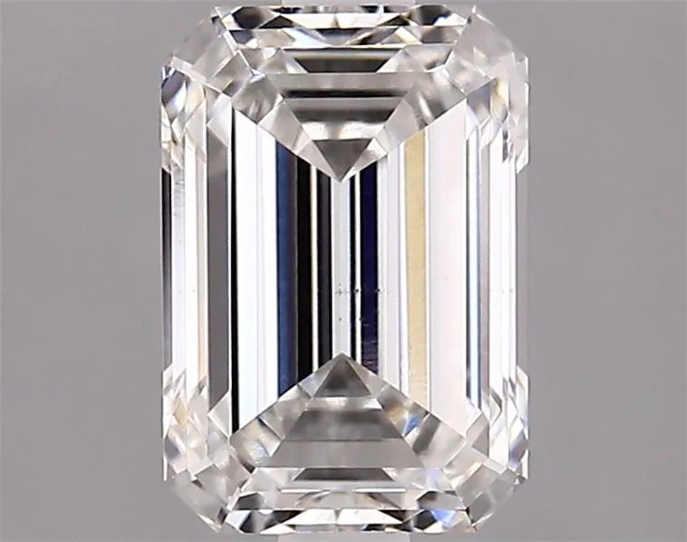 2.20ct Emerald Lab Grown Diamond (Colour F, Clarity VS2, IGI Certified)