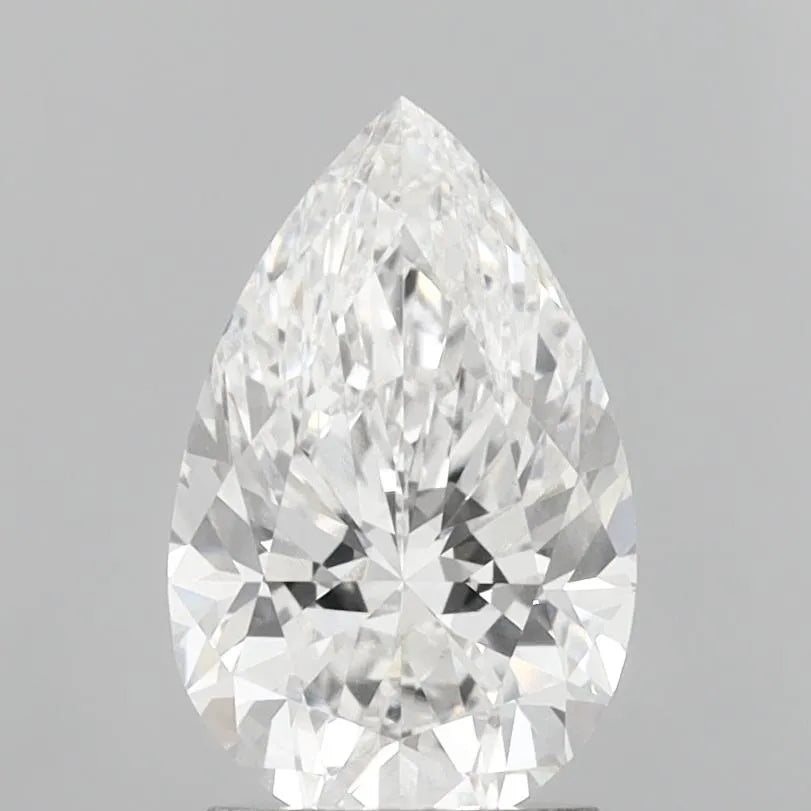 2.20ct Pear Lab Grown Diamond (Colour E, Clarity VVS2, IGI Certified)