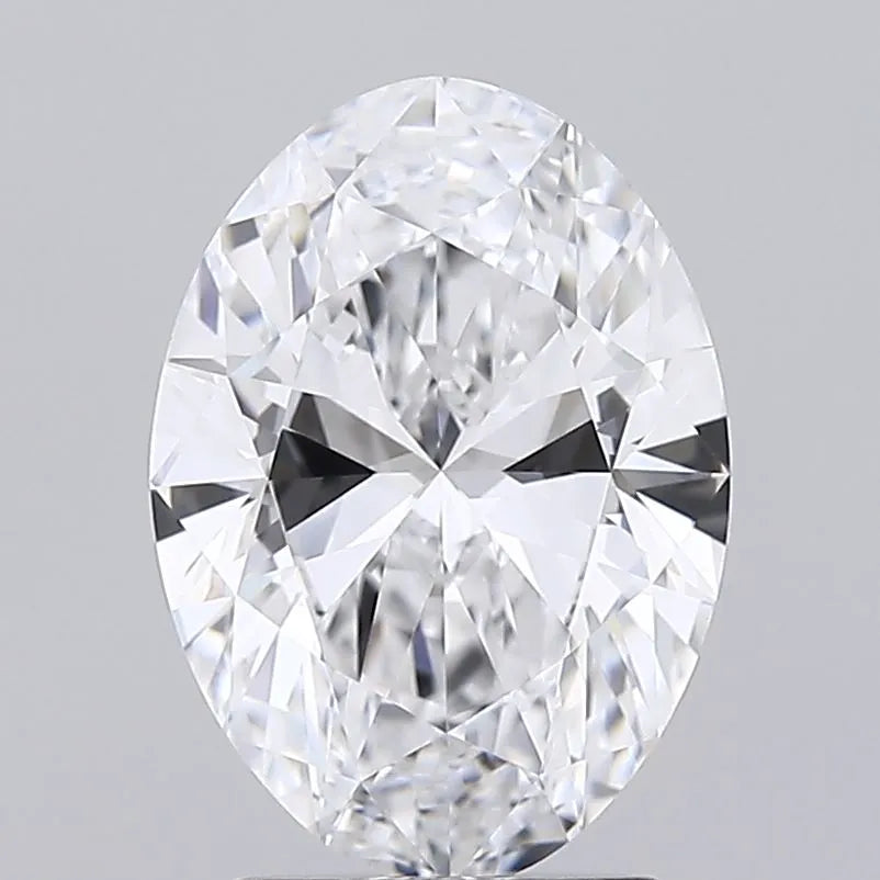 2.21ct Oval Lab Grown Diamond (Colour D, Clarity IF, IGI Certified)