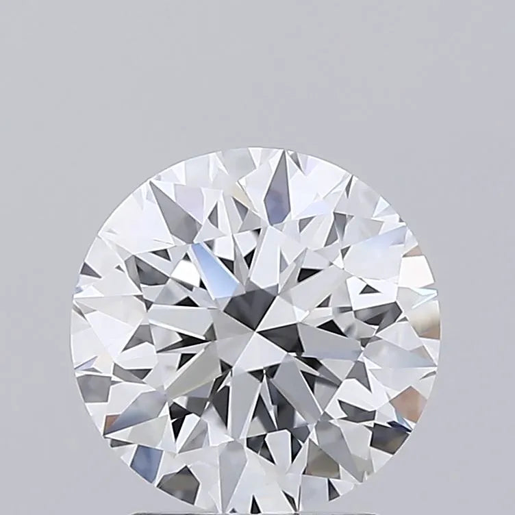 2.21ct Round Lab Grown Diamond (Colour E, Clarity IF, Cut ID, IGI Certified)
