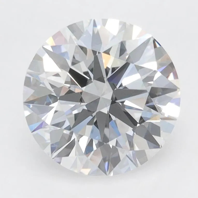 2.25ct Round Lab Grown Diamond (Colour D, Clarity IF, Cut ID, IGI Certified)