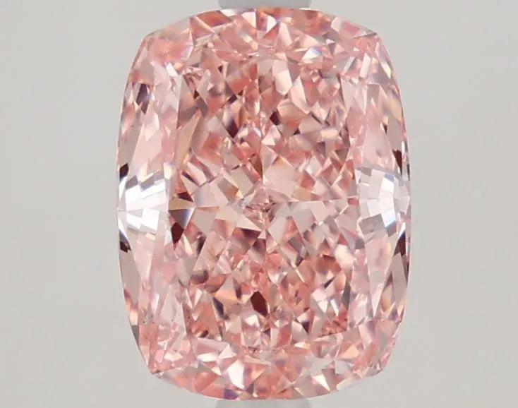 2.30ct Cushion modified Lab Grown Diamond (Colour Fancy Vivid Pink, Clarity VS1, IGI Certified)