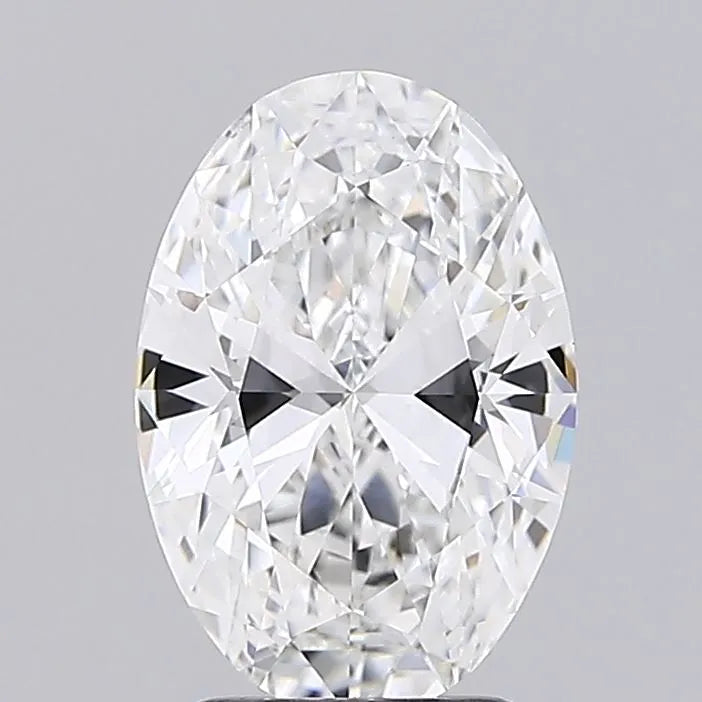 2.30ct Oval Lab Grown Diamond (Colour E, Clarity VVS2, IGI Certified)
