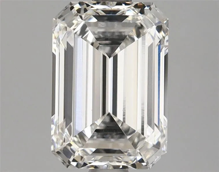 2.33ct Emerald Lab Grown Diamond (Colour F, Clarity VS2, IGI Certified)
