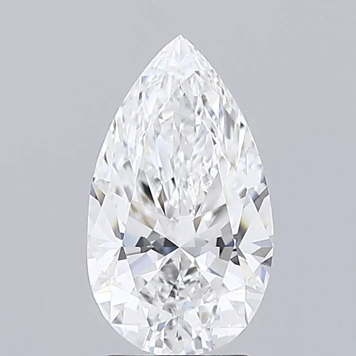 2.33ct Pear Lab Grown Diamond (Colour E, Clarity VVS2, IGI Certified)