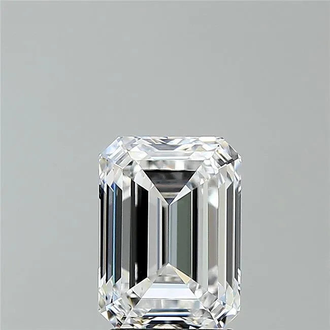 2.39ct Emerald Lab Grown Diamond (Colour D, Clarity VVS1, IGI Certified)