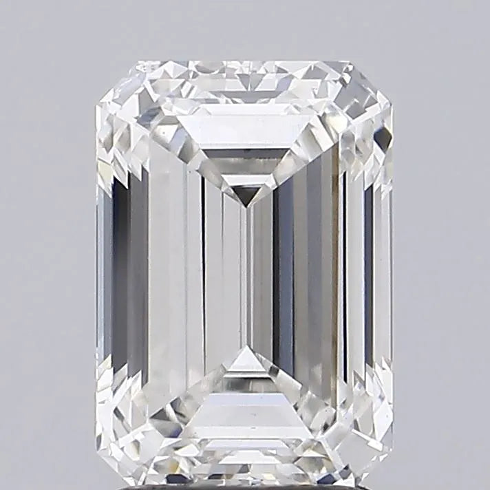 2.43ct Emerald Lab Grown Diamond (Colour G, Clarity VS1, IGI Certified)