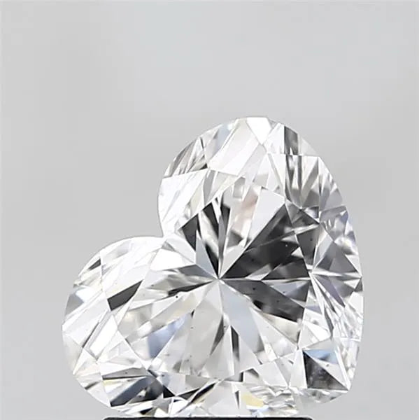 2.43ct Heart Lab Grown Diamond (Colour E, Clarity VS2, IGI Certified)