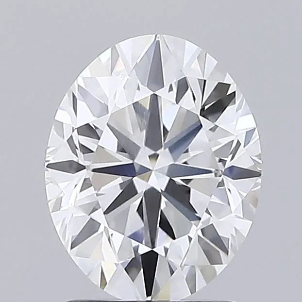 2.43ct Oval Lab Grown Diamond (Colour D, Clarity VVS2, IGI Certified)