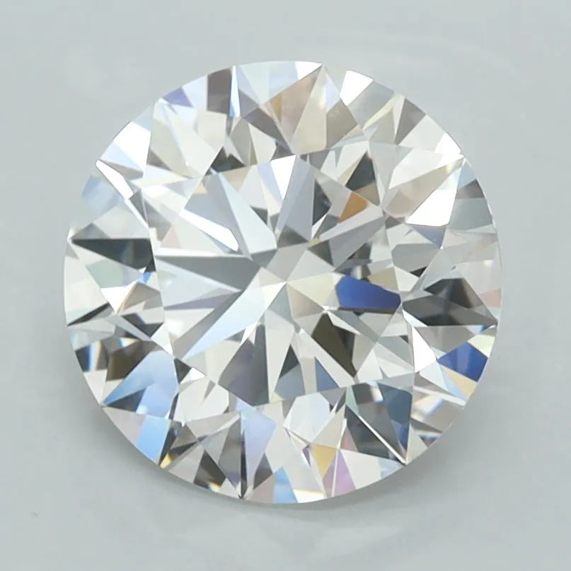 2.43ct Round Lab Grown Diamond (Colour E, Clarity FL, Cut ID, IGI Certified)
