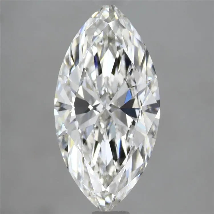 2.44ct Marquise Lab Grown Diamond (Colour F, Clarity VVS1, IGI Certified)