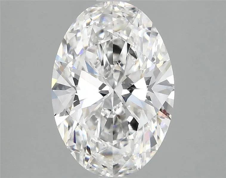 2.44ct Oval Lab Grown Diamond (Colour D, Clarity VVS2, IGI Certified)