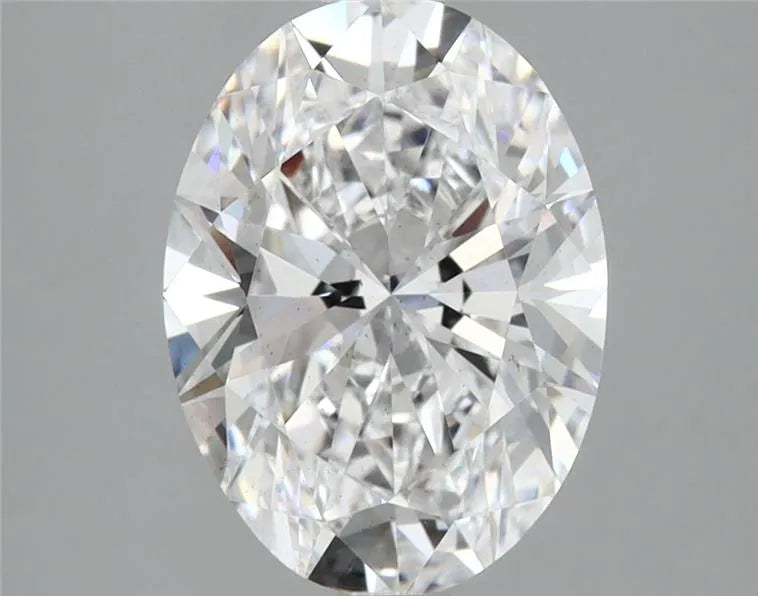 2.47ct Oval Lab Grown Diamond (Colour D, Clarity VS2, IGI Certified)