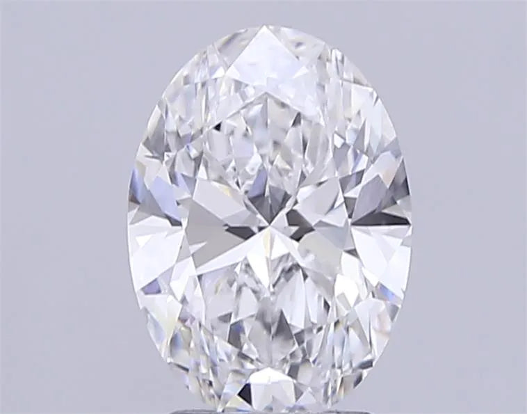 2.47ct Oval Lab Grown Diamond (Colour D, Clarity VVS1, IGI Certified)