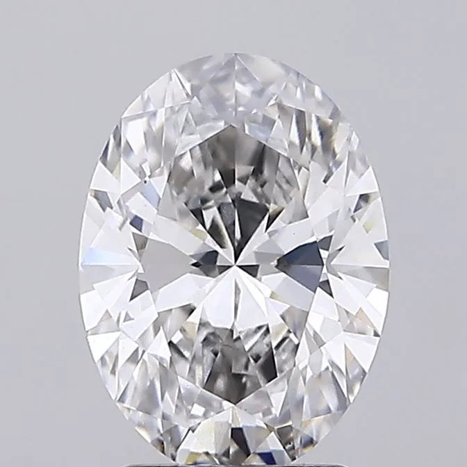 2.48ct Oval Lab Grown Diamond (Colour G, Clarity VS1, IGI Certified)
