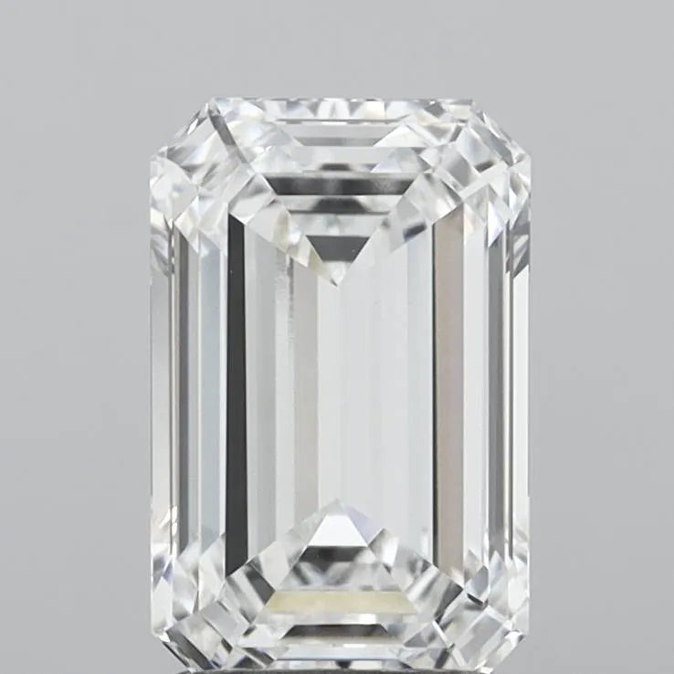 2.50ct Emerald Lab Grown Diamond (Colour D, Clarity VVS1, IGI Certified)