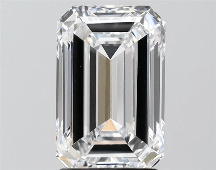 2.50ct Emerald Lab Grown Diamond (Colour D, Clarity VVS2, IGI Certified)