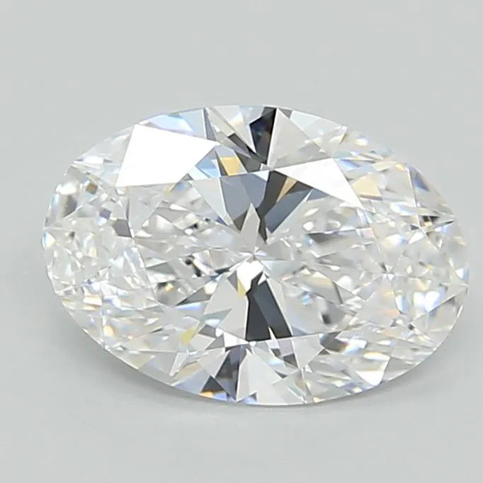 2.50ct Oval Lab Grown Diamond (Colour D, Clarity VVS1, GIA Certified)