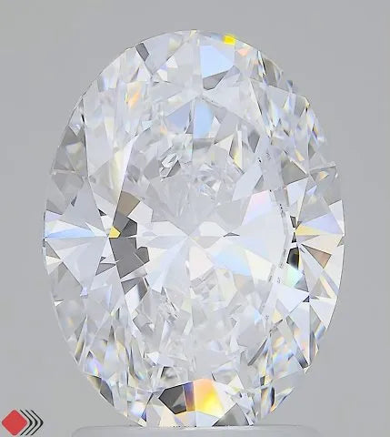 2.50ct Oval Lab Grown Diamond (Colour D, Clarity VVS1, IGI Certified)