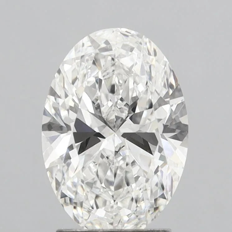 2.50ct Oval Lab Grown Diamond (Colour E, Clarity VVS2, IGI Certified)