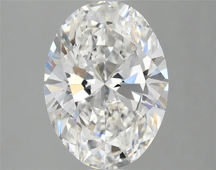 2.50ct Oval Lab Grown Diamond (Colour E, Clarity VVS2, IGI Certified)