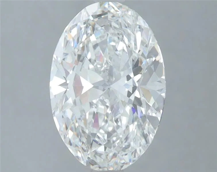 2.50ct Oval Lab Grown Diamond (Colour E, Clarity VVS2, IGI Certified)