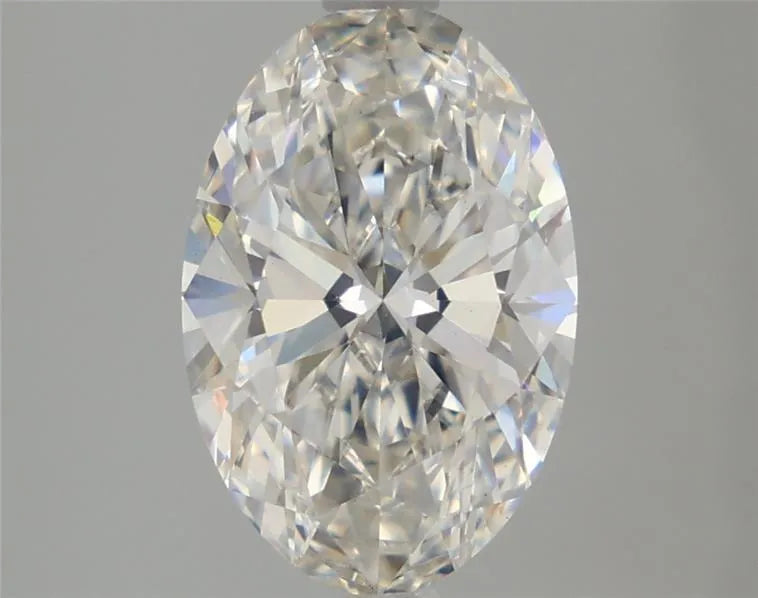 2.50ct Oval Lab Grown Diamond (Colour G, Clarity VS1, Cut EX, IGI Certified)