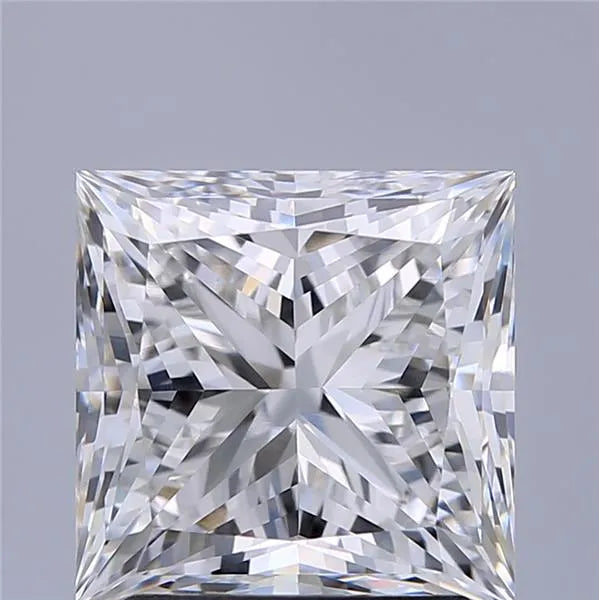 2.50ct Princess Lab Grown Diamond (Colour E, Clarity VVS1, IGI Certified)