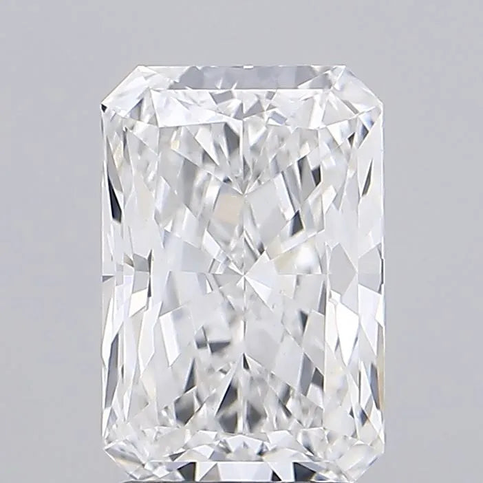 2.50ct Radiant Lab Grown Diamond (Colour E, Clarity VS2, IGI Certified)