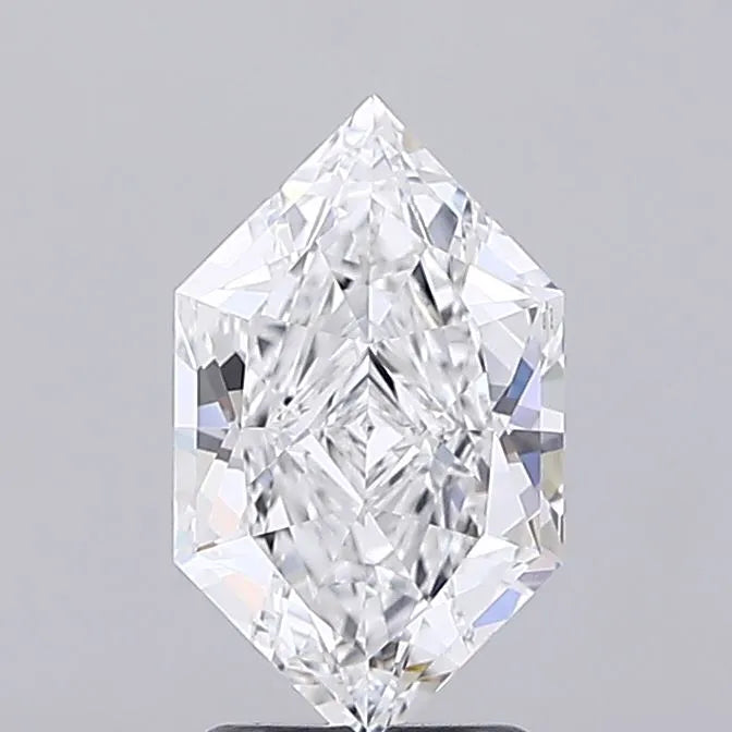 2.51ct Hexagonal Lab Grown Diamond (Colour D, Clarity VVS2, IGI Certified)
