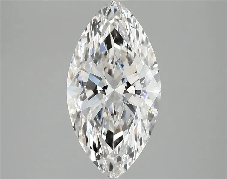 2.51ct Marquise Lab Grown Diamond (Colour F, Clarity VVS2, IGI Certified)