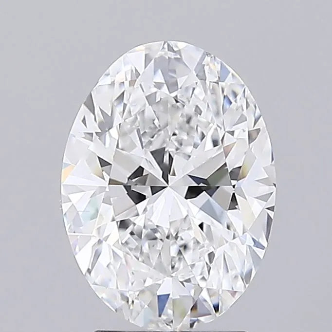 2.51ct Oval Lab Grown Diamond (Colour D, Clarity VS2, IGI Certified)