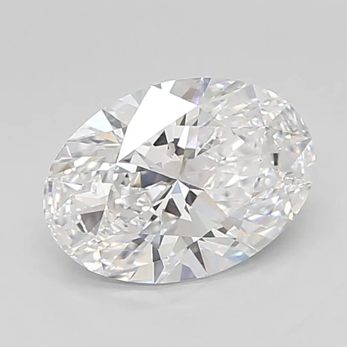 2.51ct Oval Lab Grown Diamond (Colour D, Clarity VVS1, Cut EX, IGI Certified)