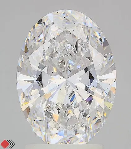 2.51ct Oval Lab Grown Diamond (Colour E, Clarity VS2, IGI Certified)