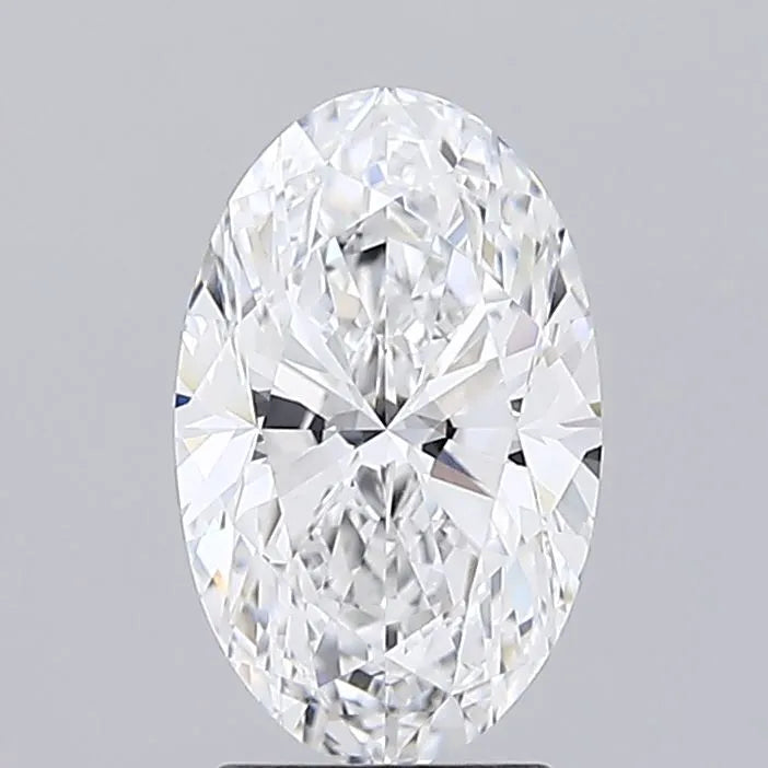 2.51ct Oval Lab Grown Diamond (Colour E, Clarity VVS2, IGI Certified)