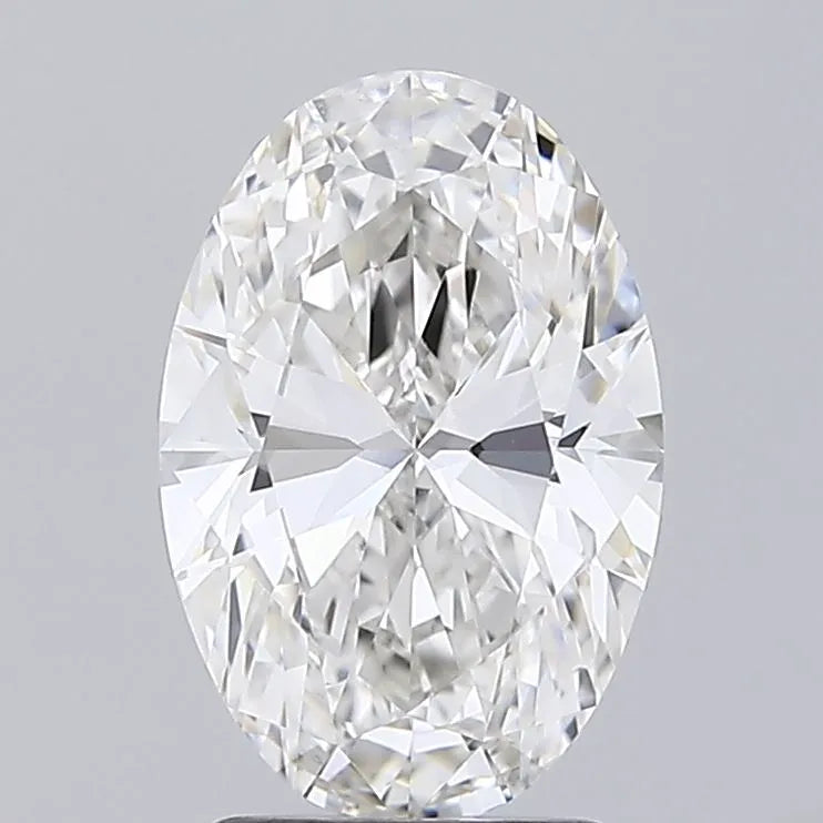 2.51ct Oval Lab Grown Diamond (Colour G, Clarity VS1, IGI Certified)