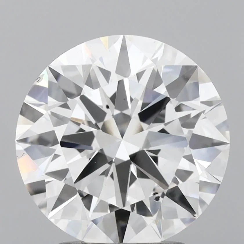 2.51ct Round Lab Grown Diamond (Colour E, Clarity VS2, Cut EX, IGI Certified)