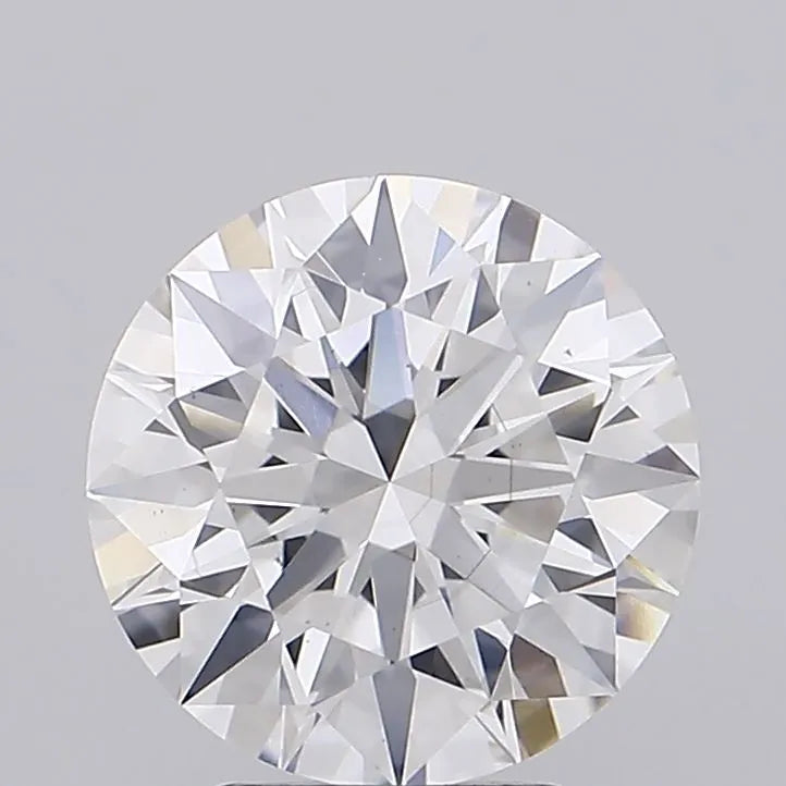 2.51ct Round Lab Grown Diamond (Colour F, Clarity VS2, Cut ID, IGI Certified)