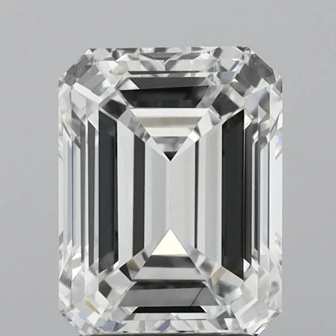 2.52ct Emerald Lab Grown Diamond (Colour E, Clarity VVS2, IGI Certified)