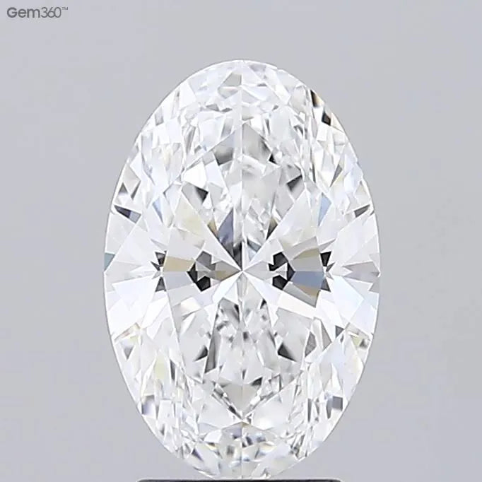 2.52ct Oval Lab Grown Diamond (Colour E, Clarity VVS2, IGI Certified)
