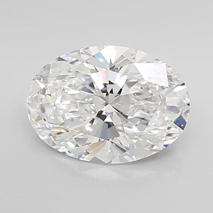2.53ct Oval Lab Grown Diamond (Colour D, Clarity IF, Cut EX, IGI Certified)