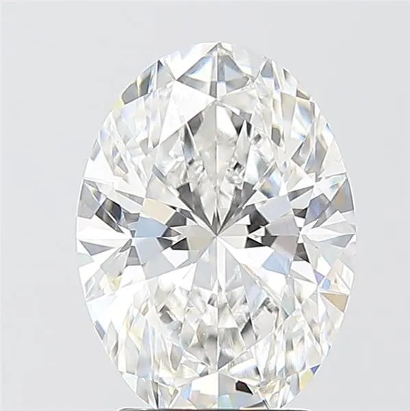 2.53ct Oval Lab Grown Diamond (Colour E, Clarity VVS2, IGI Certified)