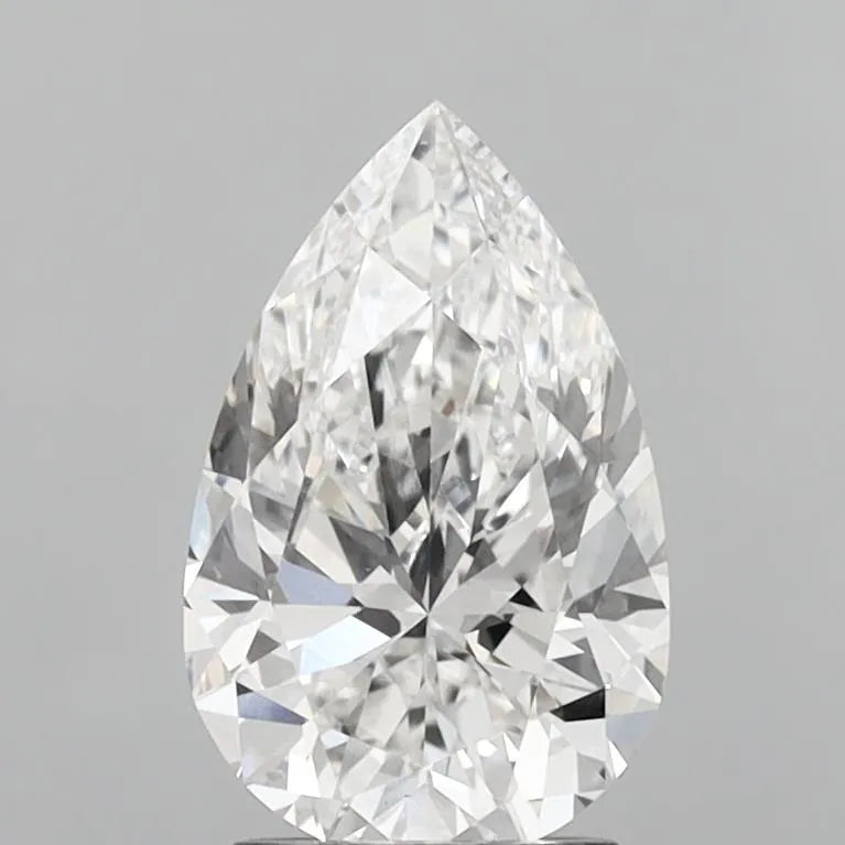 2.53ct Pear Lab Grown Diamond (Colour E, Clarity VVS2, IGI Certified)