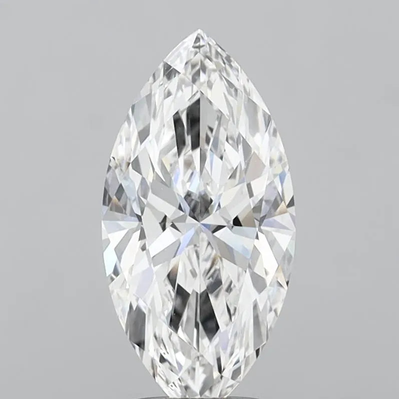 2.54ct Marquise Lab Grown Diamond (Colour E, Clarity VVS2, IGI Certified)