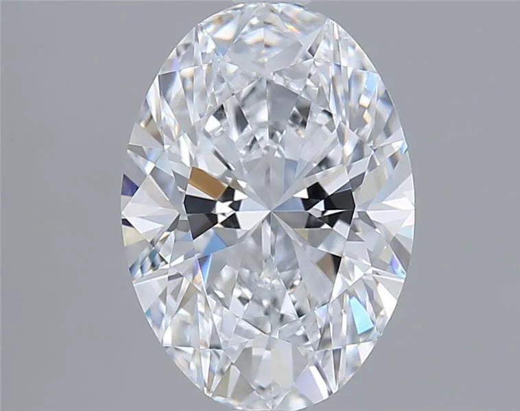 2.54ct Oval Lab Grown Diamond (Colour E, Clarity VVS1, IGI Certified)