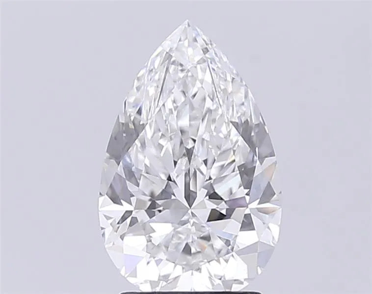 2.54ct Pear Lab Grown Diamond (Colour E, Clarity VVS2, IGI Certified)