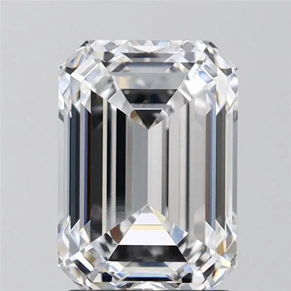 2.55ct Emerald Lab Grown Diamond (Colour D, Clarity VS1, GIA Certified)