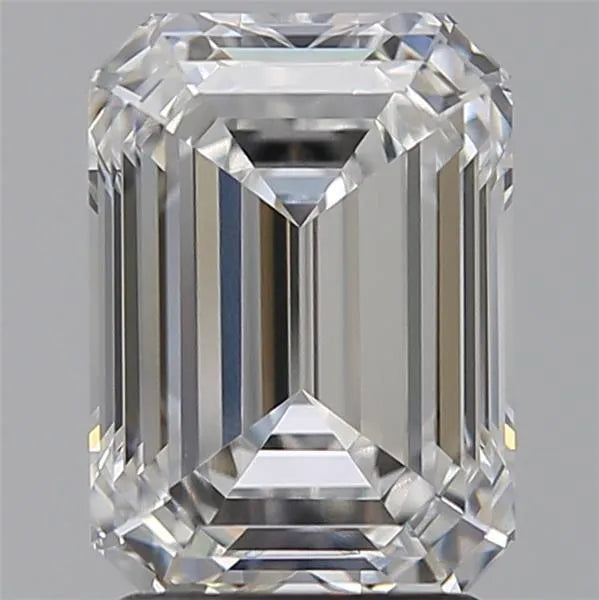 2.55ct Emerald Lab Grown Diamond (Colour D, Clarity VVS1, IGI Certified)