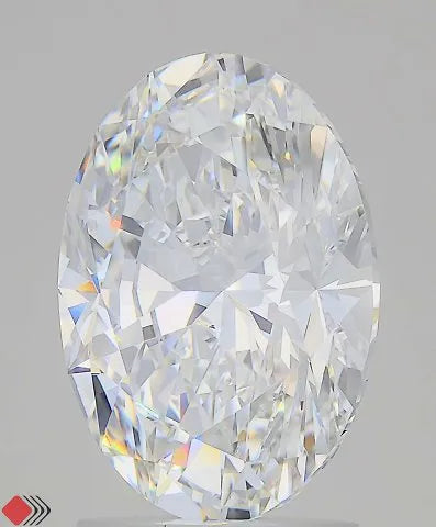 2.55ct Oval Lab Grown Diamond (Colour D, Clarity VVS1, IGI Certified)